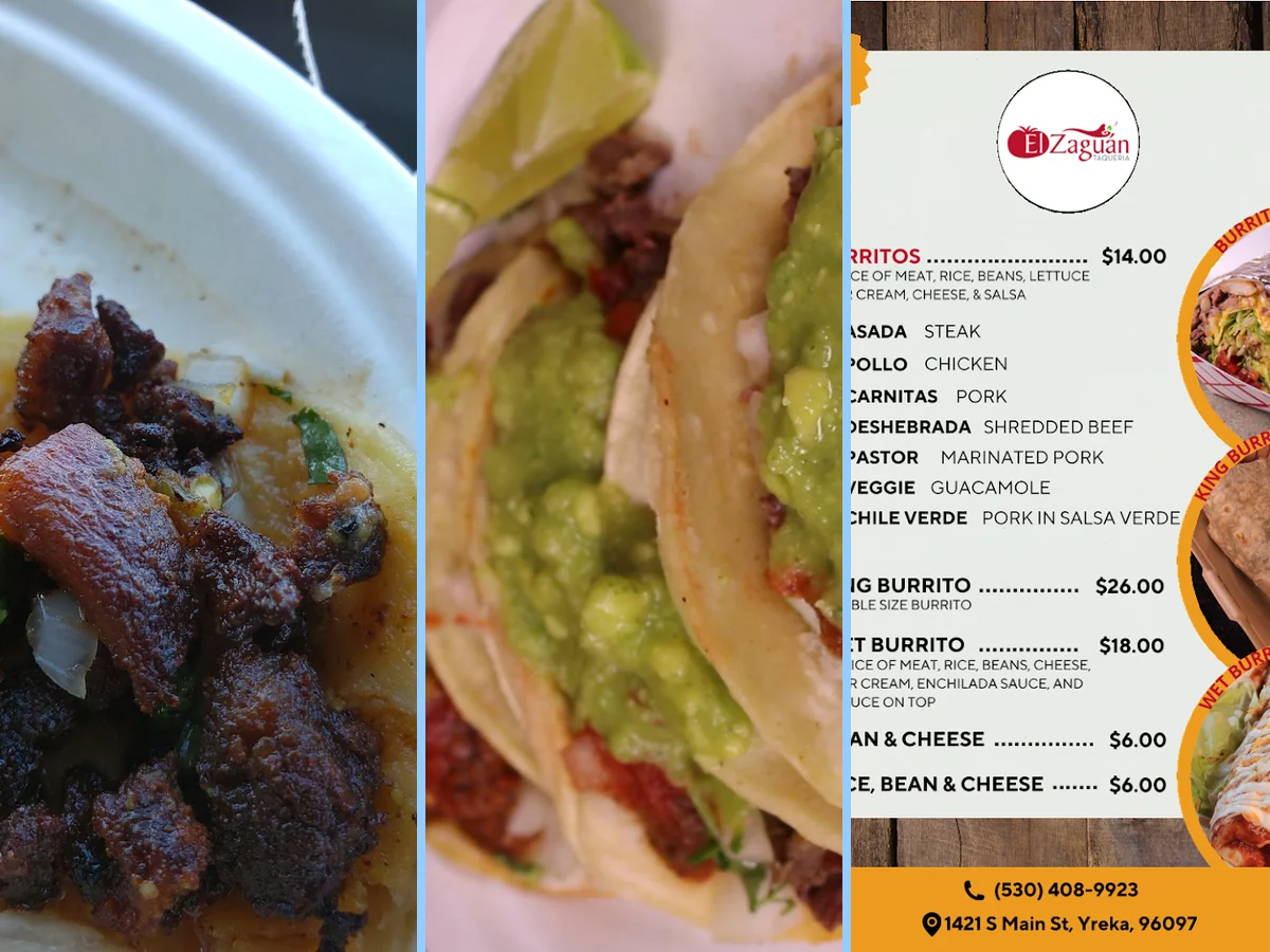 Mexican dishes served with lime wedges.